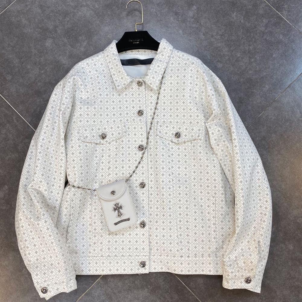 Áo Khoác Denim In Họa Tiết Thời Trang Cho Cặp Đôi