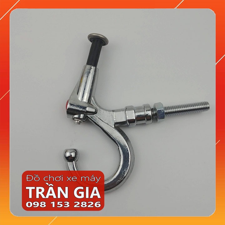Móc inox treo đồ xe máy gắn AB airblade Vision Lead Sh Mode Exciter Sirius Jupiter Nouve Grande Janus Wave Blade Vario