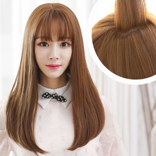 Tóc giả nguyên đầu duỗi dài 60cm - Tặng lưới tóc - Mã 8226A