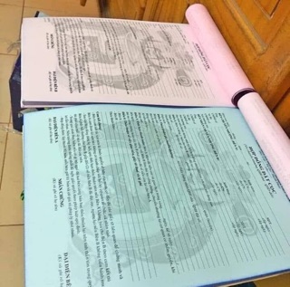 Sổ đặt cọc nhà đất 2 liên