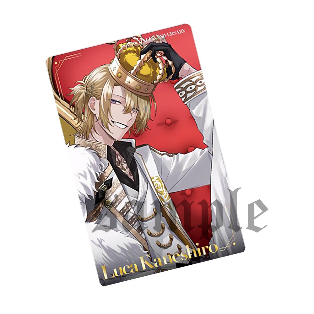 Ảnh card bo góc in hình LUXIEM Vtuber thẻ bo viền 5*8cm anime chibi sưu tầm 1 tấm