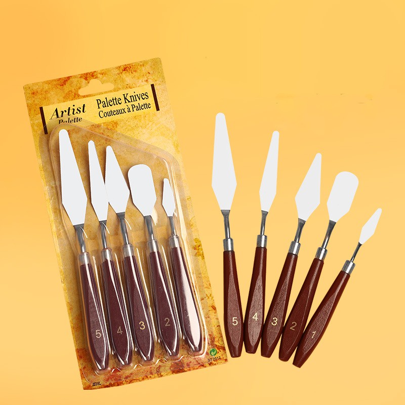 Bay pha màu acrylic, gouache, sơn dầu, bay trộn màu vẽ tranh nhiều size chuyên nghiệp