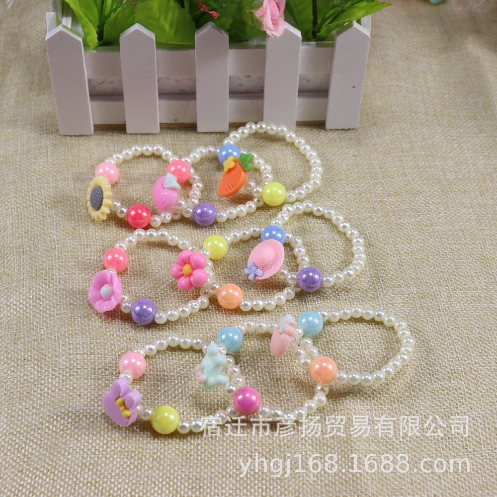 Vòng tay lắc tay cho bé gái họa tiết hoạt hình xinh xắn đáng yêu nhiều mẫu mã E1060