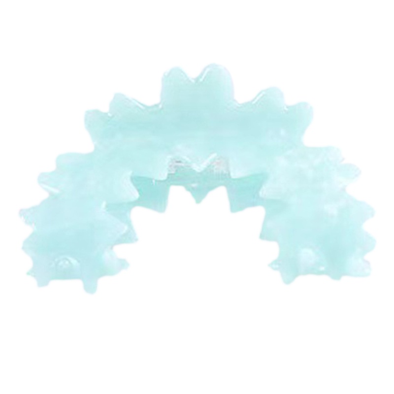 Kẹp Tóc Dạng Bán Nguyệt Hình Hoa Bằng Acrylic Chống Trượt