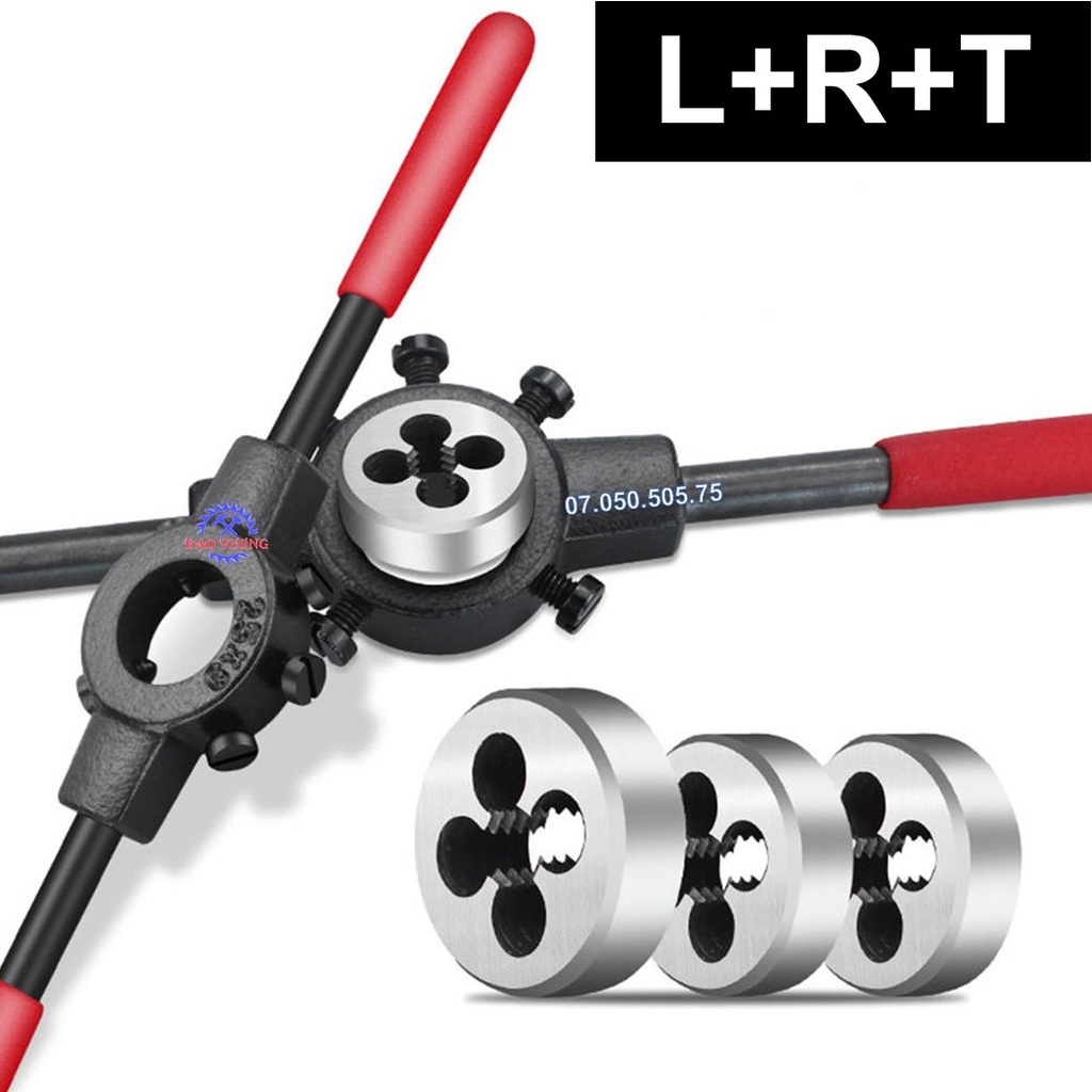M4.5-M11 Tay quay taro tạo ren ngoài L+R+ Taiwan | Tay quay bàn ren ngoài LRT