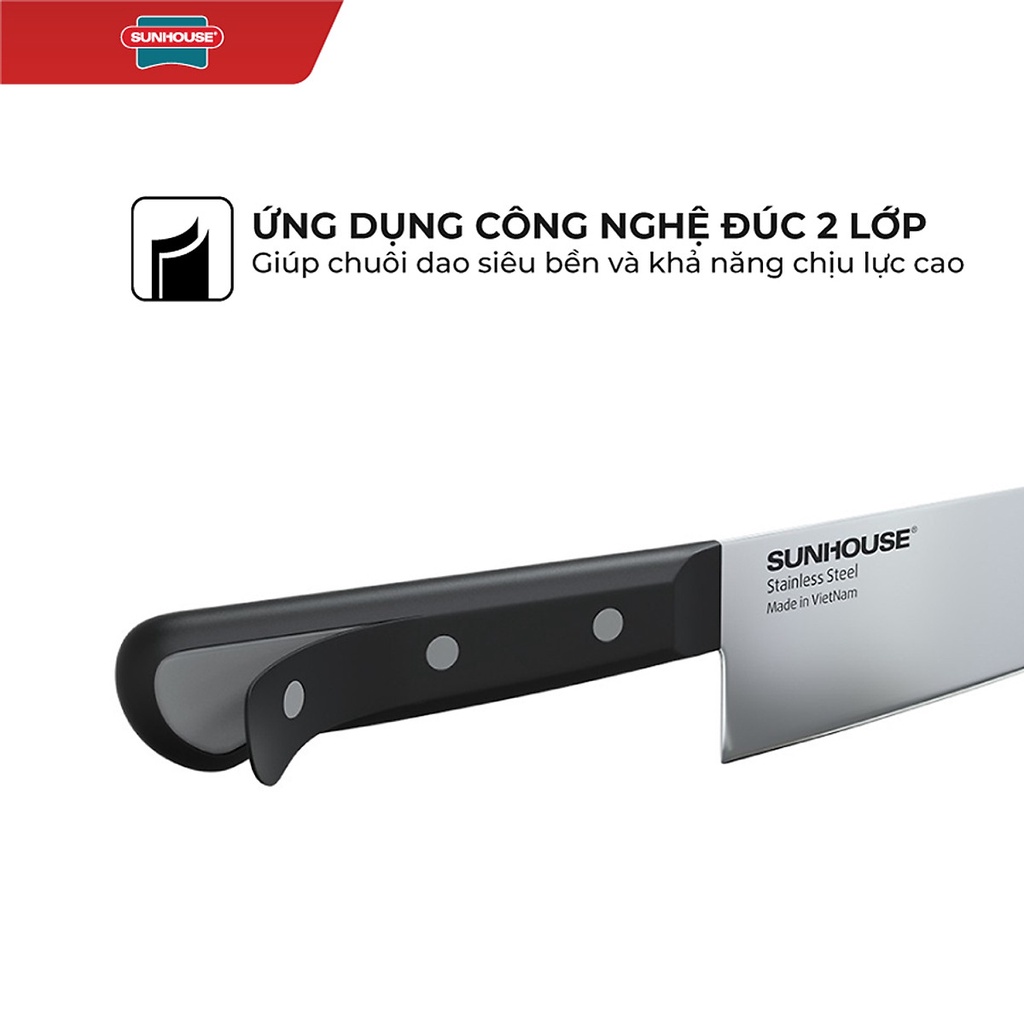 Dao  gọt hoa quả Sunhouse KS-KN100PS