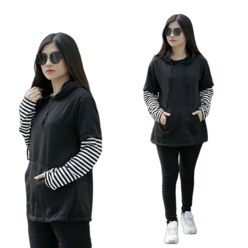 Áo Hoodie Thời Trang Ct2fashion Sabyan Mix Cho Nữ Channel