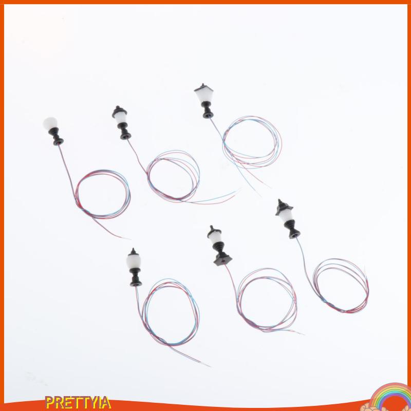 Set 10 Đèn Led 1: 100 1.9cm Dùng Để Trang Trí Tiểu Cảnh / Sân Vườn