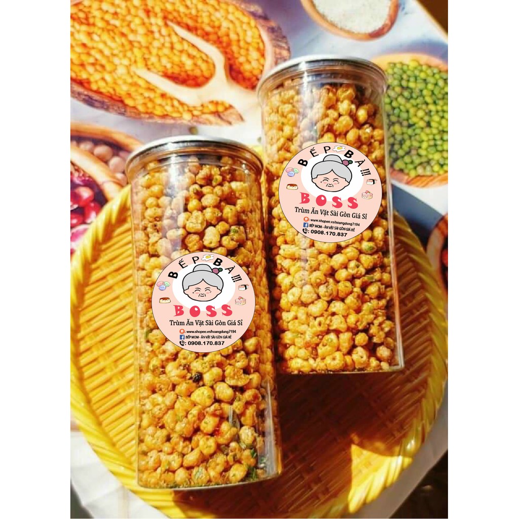 Bắp giòn xốc mắm cay BếpMom 350g, đồ ăn vặt Sài Gòn