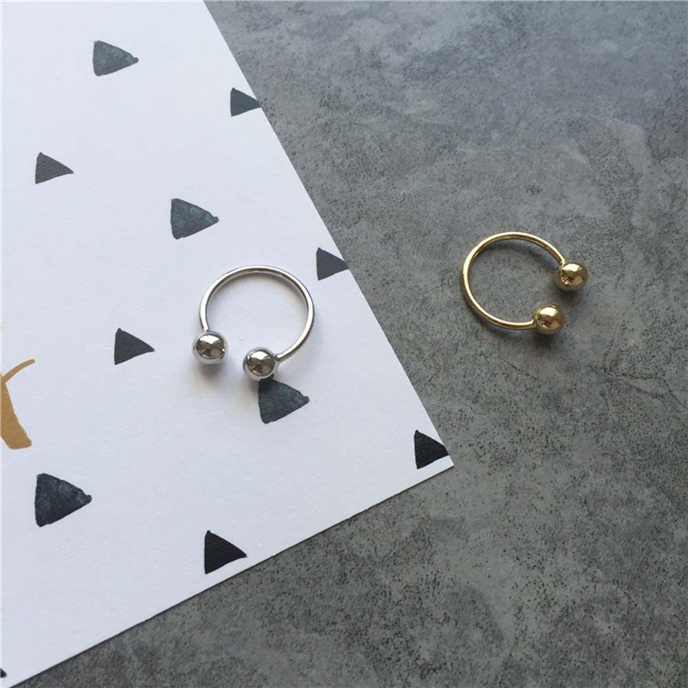 Nhẫn Đồng Đơn Giản Có Thể Điều Chỉnh Kích Cỡ Cho Nữ|Nhẫn Đeo Khớp Ngón Tay Bằng Đồng Dành Cho Nam Giới