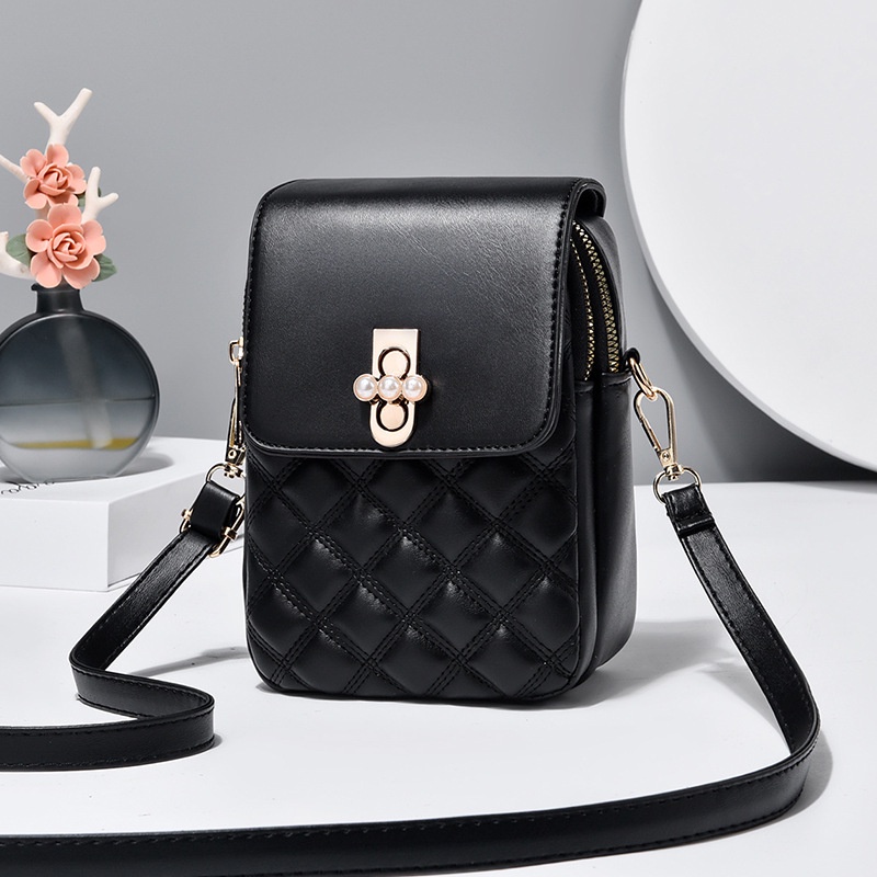 Túi Đeo Chéo Nhỏ Đựng Điện Thoại Và Tiền Xu Phong Cách Mới Cho Nữ