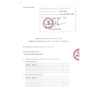Kem mụn thảo dược hoa đào 2 weeks