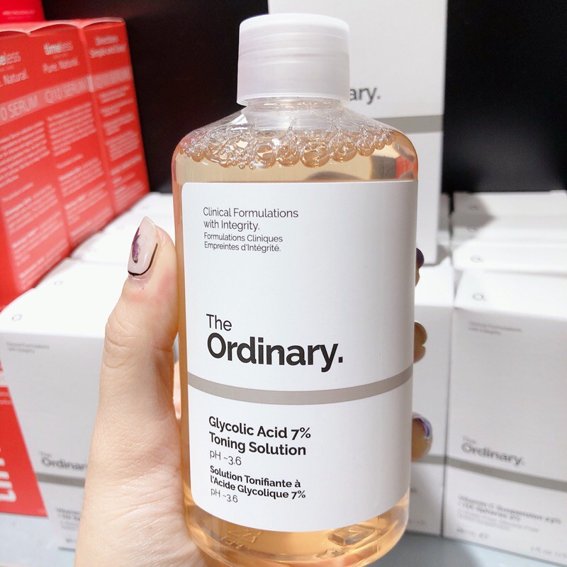 Nước hoa hồng The Ordinary Glycolic Acid 7% Toning Solution ( 240mL )