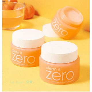 tẩy trang dạng sáp Banila Co Clean It Zero Balm Vita-Pumpkin (bản cam dưỡng trắng)