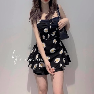 Váy hoa cúc bèo cực xinh