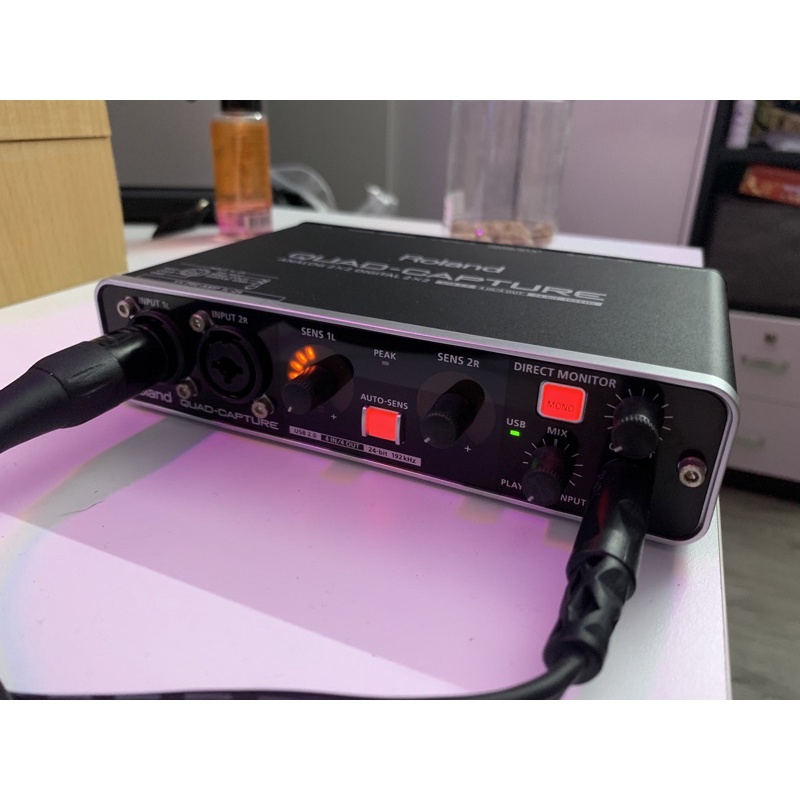 Soundcard Roland Quad Capture UA55 Like New No Box