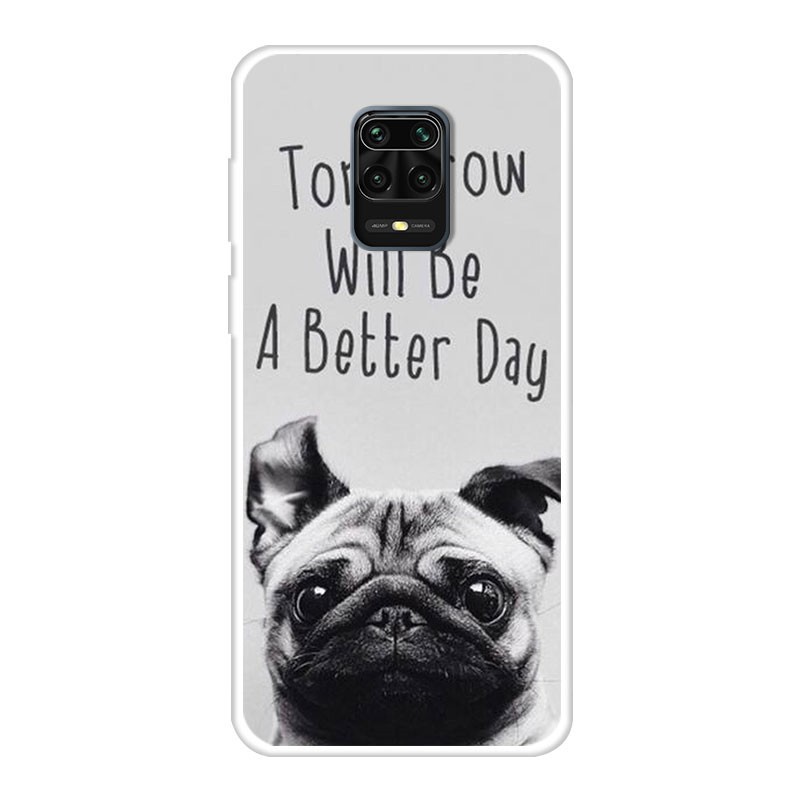 Ốp điện thoại cao su 15 mẫu họa tiết cho Xiaomi Redmi Note 9S Note9S 9 S