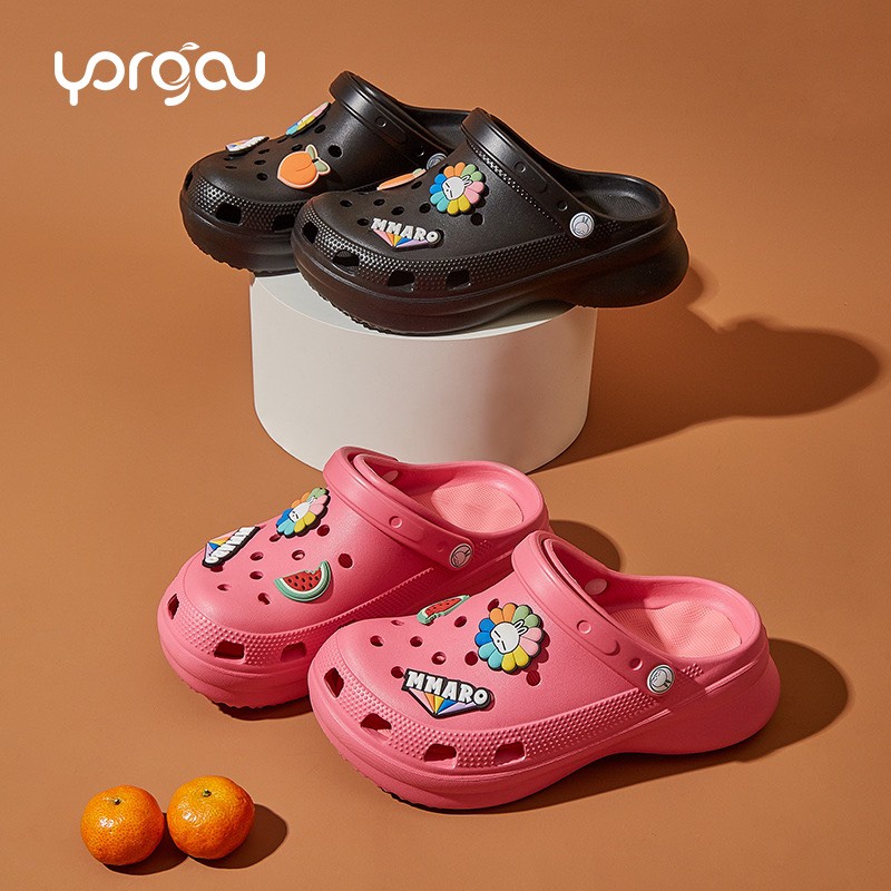 Dép Sục Đúc Nguyên Khối Nhựa Eva Siêu Nhẹ Crocs