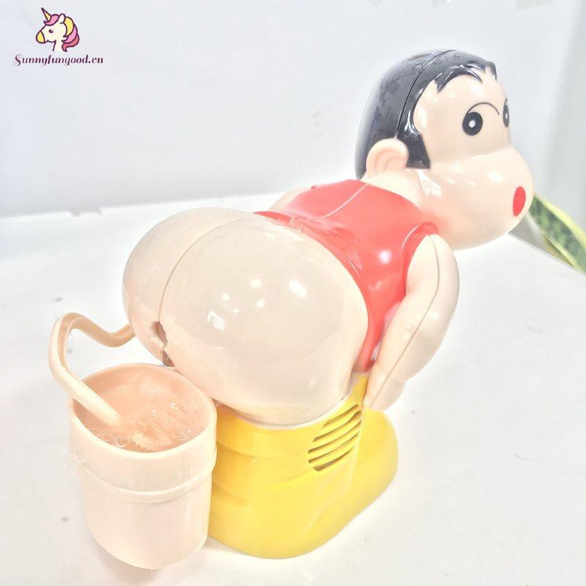 Máy Thổi Bong Bóng Xà Phòng Tự Động Có Đèn Và Nhạc Cho Bé