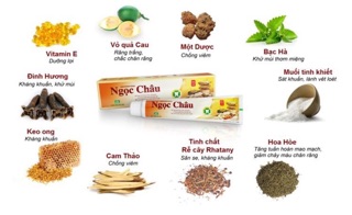 Kem đánh răng dược liệu Ngọc Châu