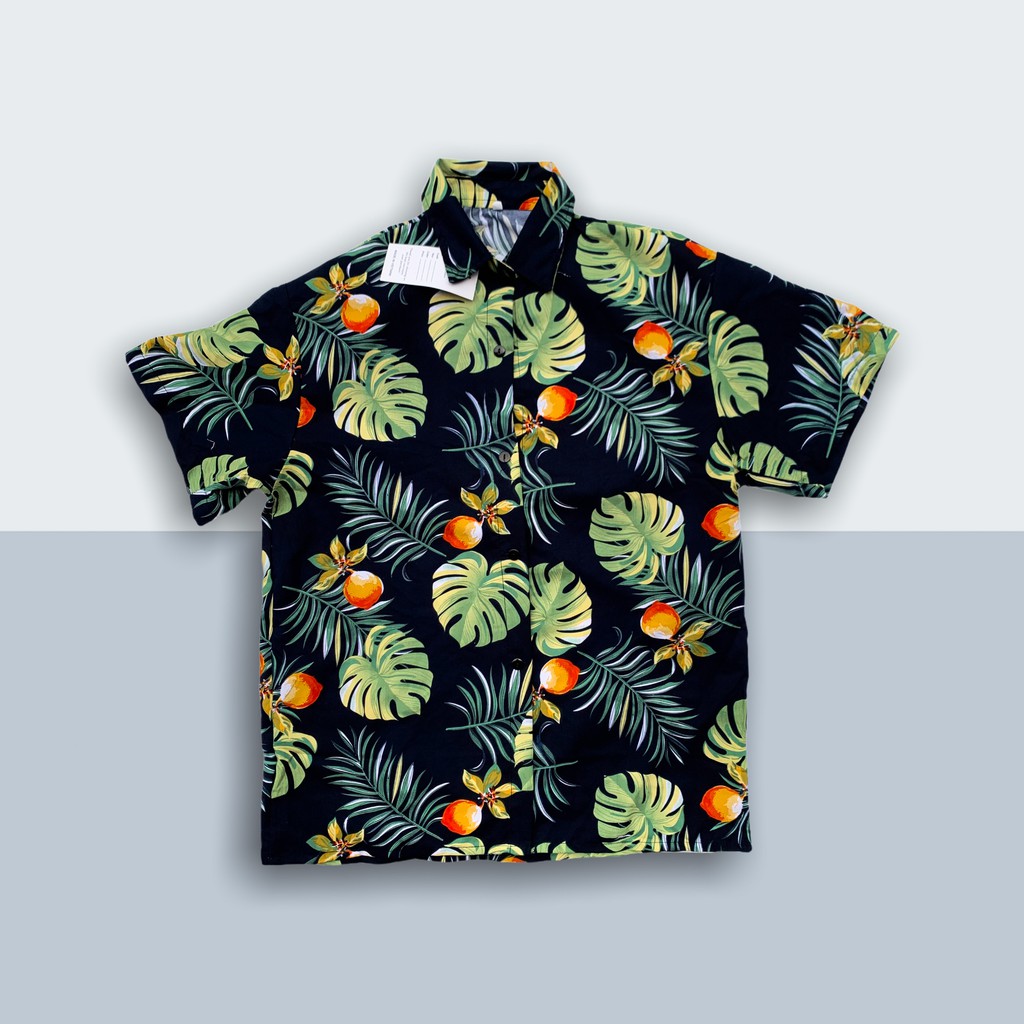 Áo sơ mi nam, áo sơ mi tay ngắn cổ bẻ Cloudnine Store chất mát form rộng phong cách biển và đường phố | BigBuy360 - bigbuy360.vn