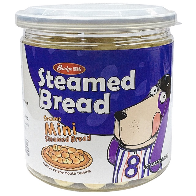 Bánh thưởng cho chó BUDGE Steam Bread là thức ăn nhẹ cho các giống chó.
