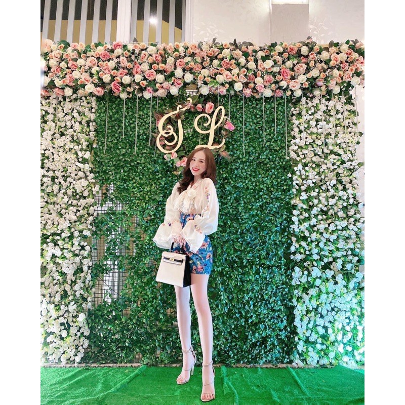 Set sơ mi bèo*quần ôm