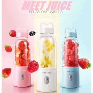 Máy xay sinh tố mini cầm tay meet juice