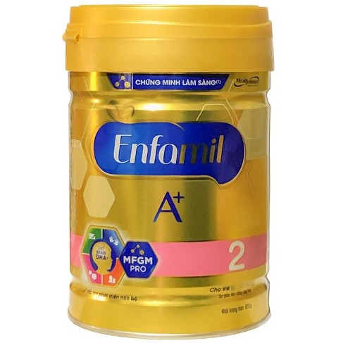 Sữa bột Enfamil A+ 2 MFGM Pro HMO 870g