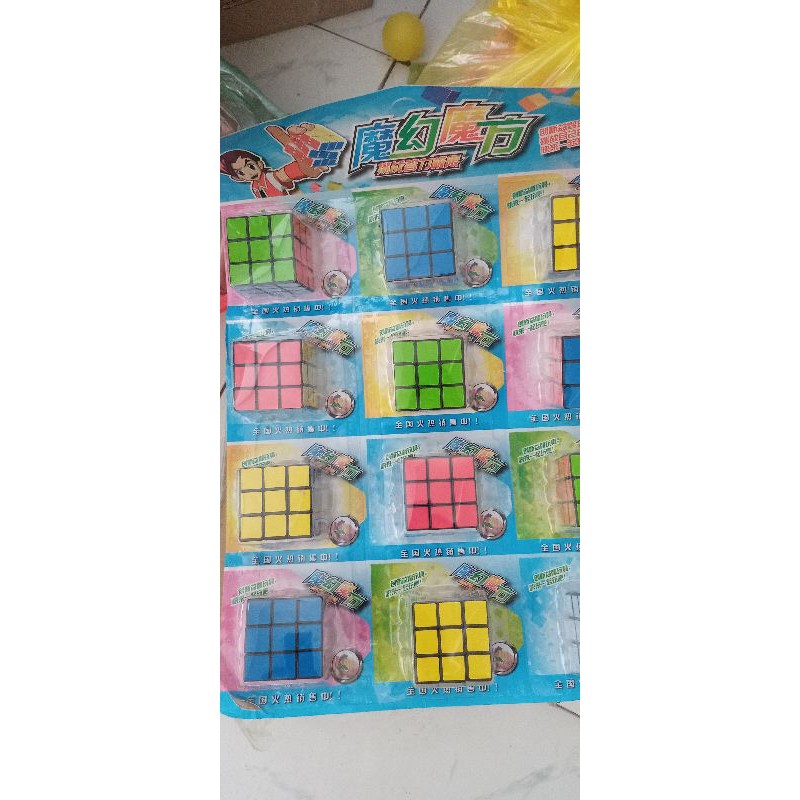 Rubik 3x3x3 Đẹp, Xoay Trơn, Độ Bền Cao