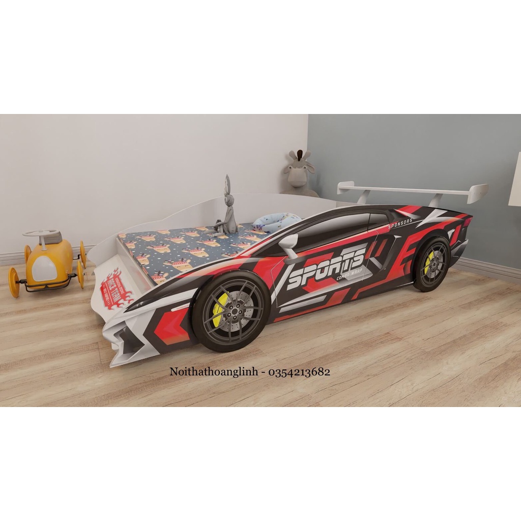 Giường Trẻ Em Hình Ô Tô A - 005