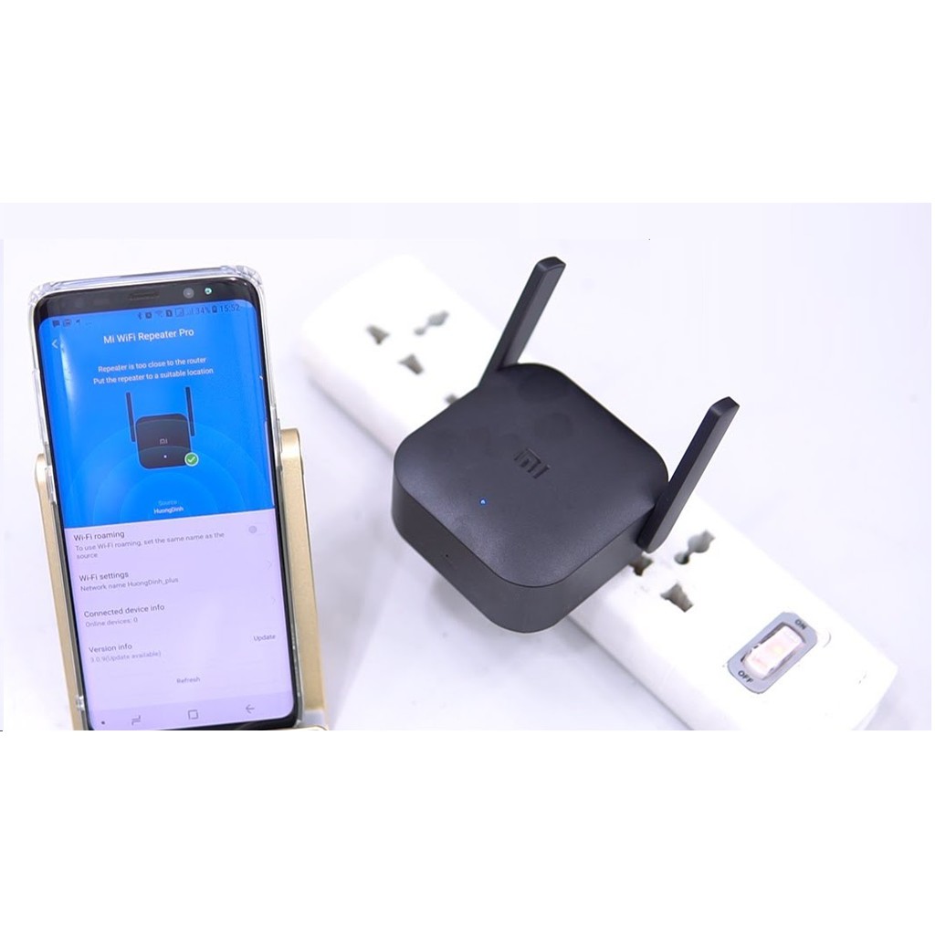 Thiết bị kích sóng wifi Xiaomi Repeater Pro (Hàng Chính Hãng - BH 3 tháng) | BigBuy360 - bigbuy360.vn