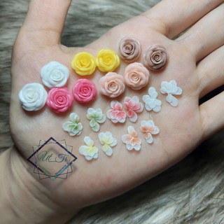 hoa bột nail,hoa ẩn,hoa nổi