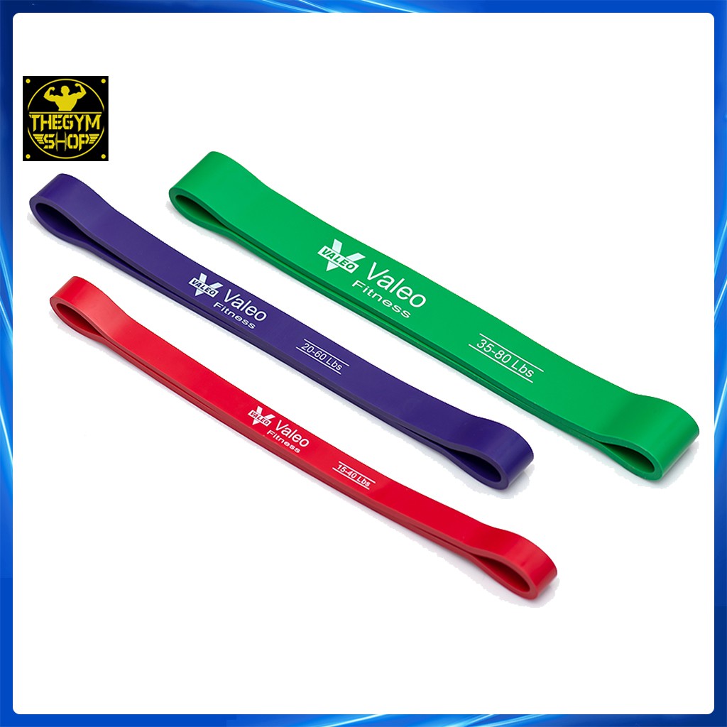 Dây kháng lực super band Valeo Fitness, dây kháng lực cao su đàn hồi tập chân, mông