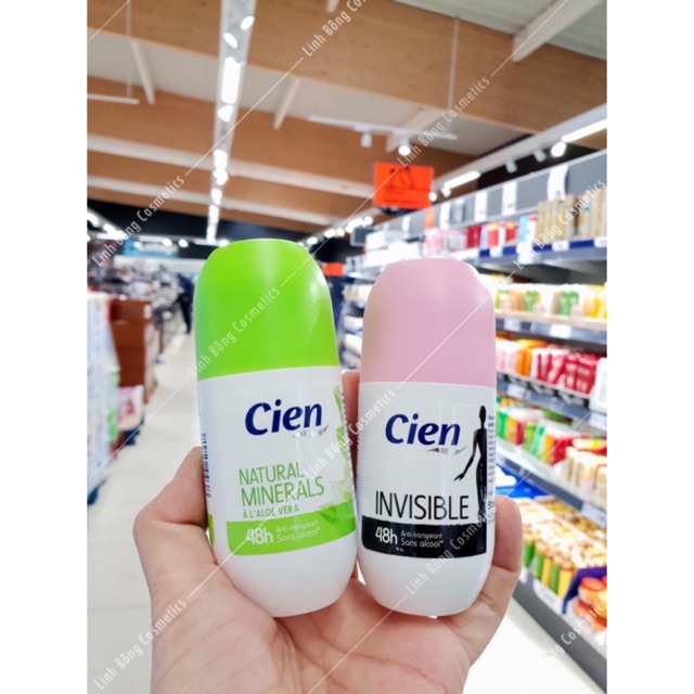 LĂN KHỬ MÙI CIEN 48H ROLL-ON ĐEOORANT 50ML