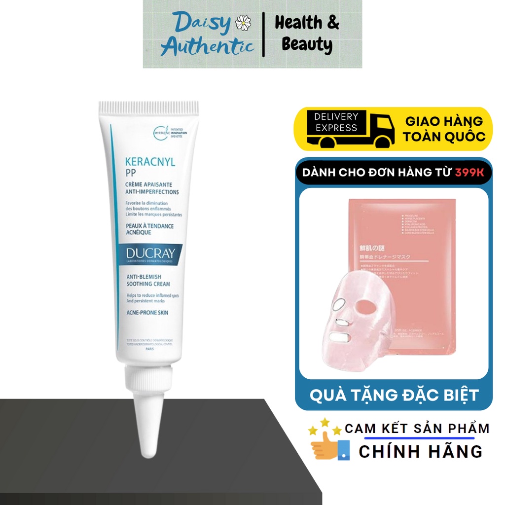Kem Dưỡng Giảm Mụn - DUCRAY Keracnyl PP Anti-Blemish Soothing Cream 30ml