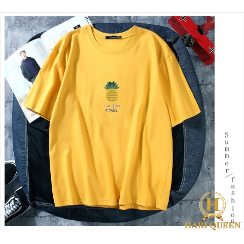 [ ĐƠN TỪ 50K] Áo phông quả dứa Cool HARI0420 1 NoBrandCotton