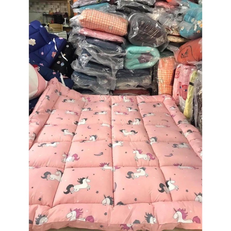 Nệm Topper Tấm làm mềm đệm cotton Hàn Quốc ,Đệm Topper dày 6-8cm tiện nghi cao cấp gấp gọn gàng mẫu mới 2022