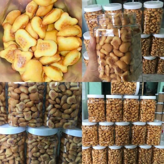 Bánh kem gấu vị Truyền thống hũ 500g