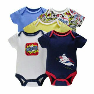 Sét 5c body xuất dư cho bé