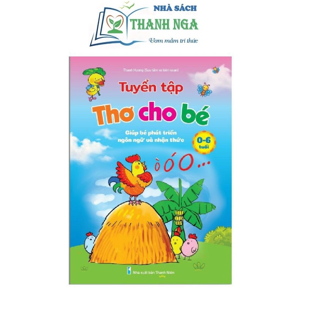 Sách - Bộ 3 Tuyển tập Thơ cho bé, Tuyển tập Truyện Cho bé và Tuyển tập Đồng Dao cho bé từ 0-6 tuổi phát triển nhận thức