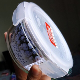 Thố thuỷ tinh lock and lock 380ml/400ml cao cấp chịu nhiệt