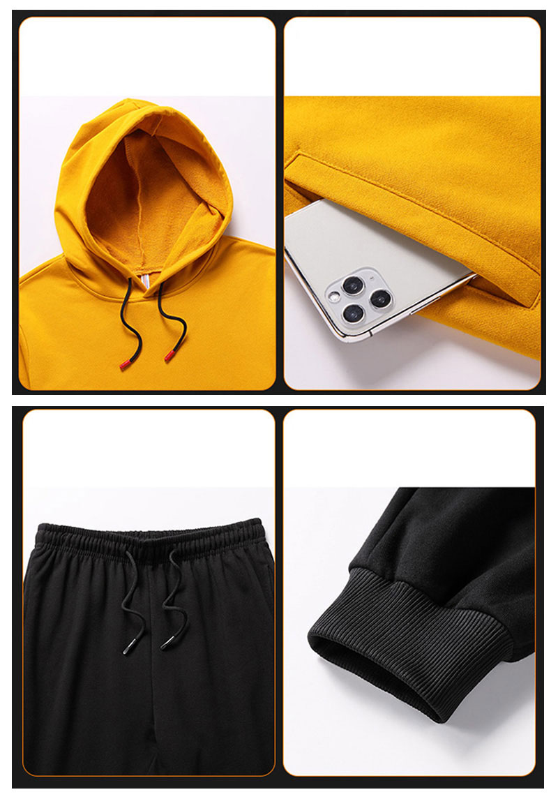 Set áo hoodie và quần dài size M-4XL thời trang cho nam | BigBuy360 - bigbuy360.vn