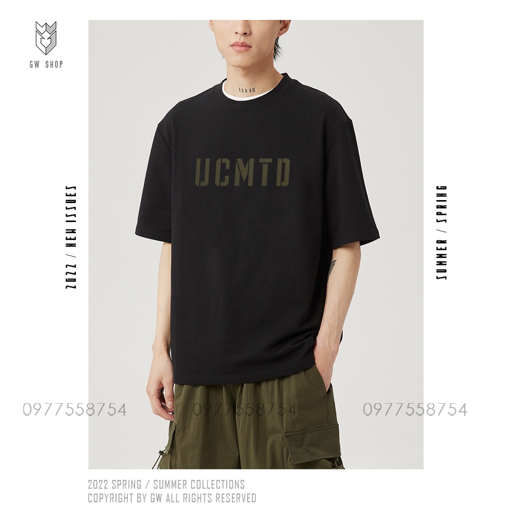 Áo thun nam nữ Unisex UCMTD , áo phông tay lỡ in local brand - GW Shop