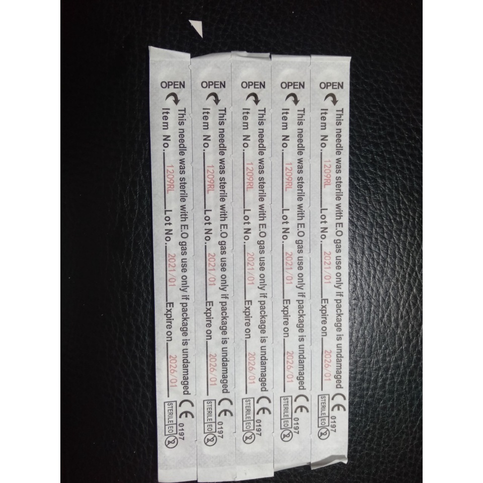 VỈ 5 CÂY KIM ĐI NÉT 11RL+NGÒI KIM XĂM HÌNH ĐI NÉT SIÊU BÉN TRUYỀN THỐNG