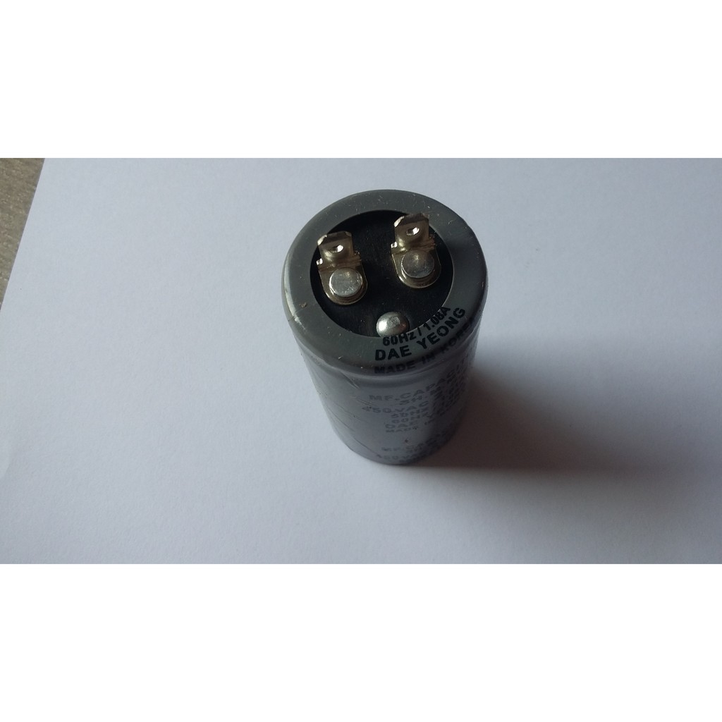 Tụ dầu 3mF -450 vôn  dùng cho quạt trần
