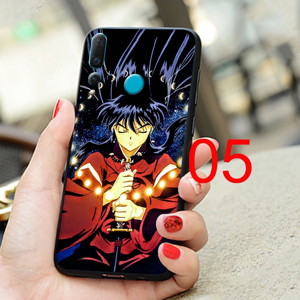 Ốp điện thoại mềm hình Inuyasha độc đáo cho Huawei Y5 Y6 Y7 Y9 Prime