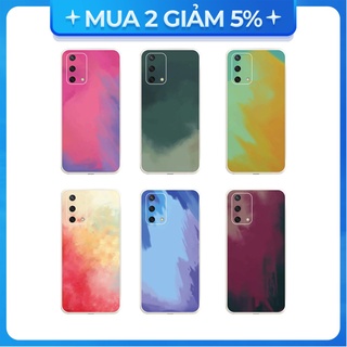 Ốp lưng cạnh vuông OPPO A1K/A5S/A31/....viền bảo vệ camera hình Water Colour