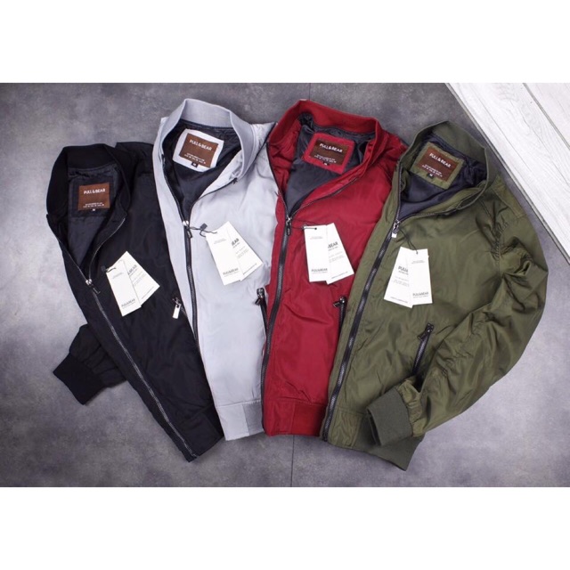 Áo khoác bomber pull bear vnxk