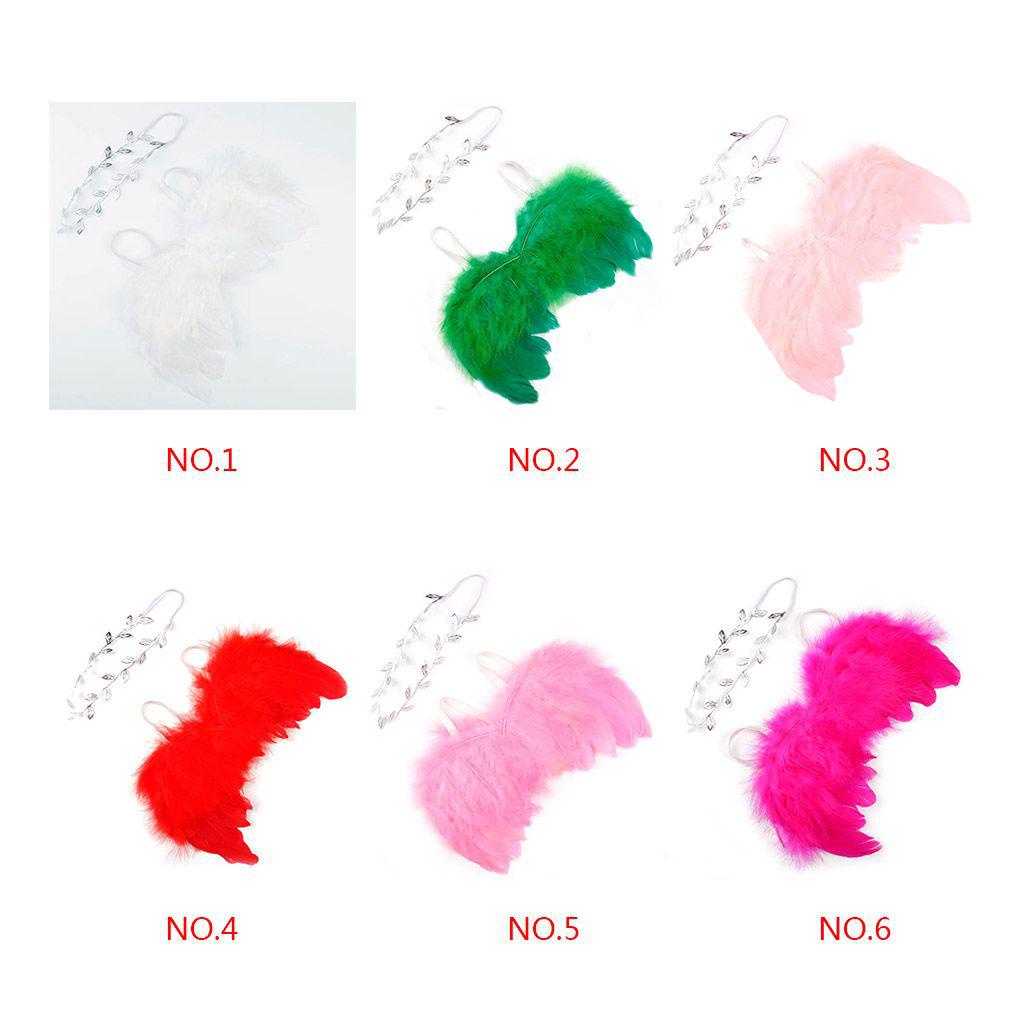 Phụ Kiện Cánh Thiên Thần Chụp Ảnh Tiệc Sinh Nhật Cho Bé Sơ Sinh